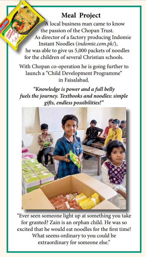 Christian Student Scholarship Program in Pakistan