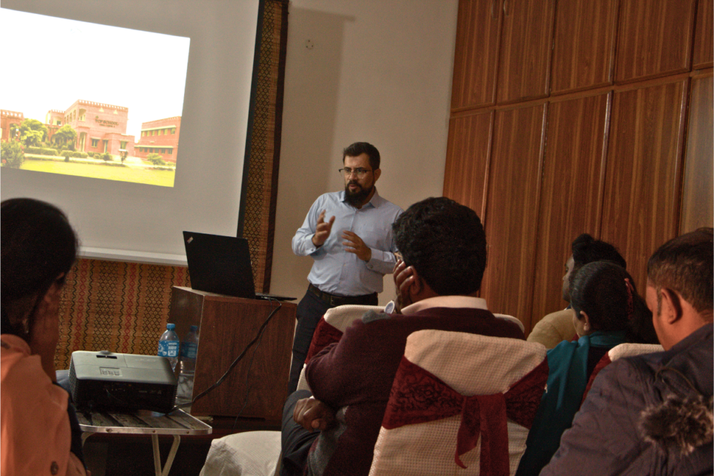 Improving Teaching Quality: Saquib Khan shares insights on Christian Education in Pakistan at a Chopan Trust event