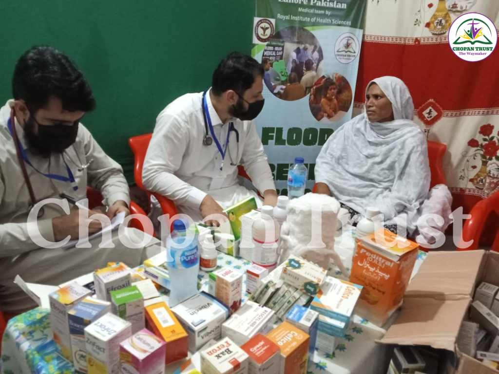 Lady check up Swat Medical Camp
