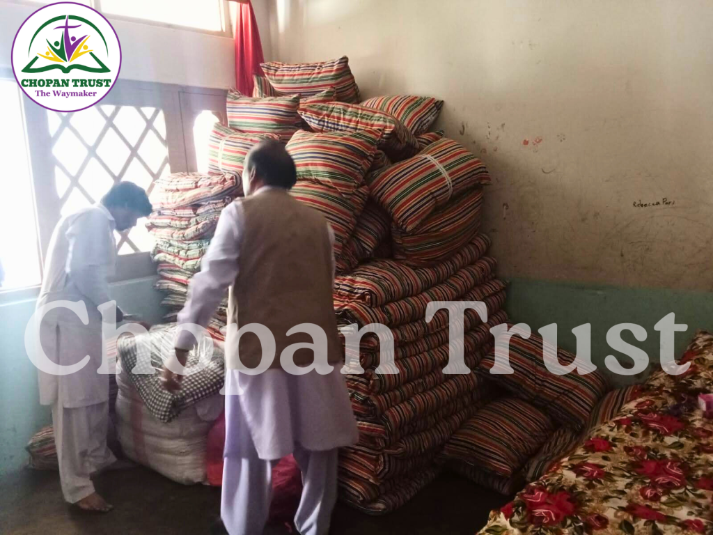 Stock of Essentials Swat Distribution Chopan Trust