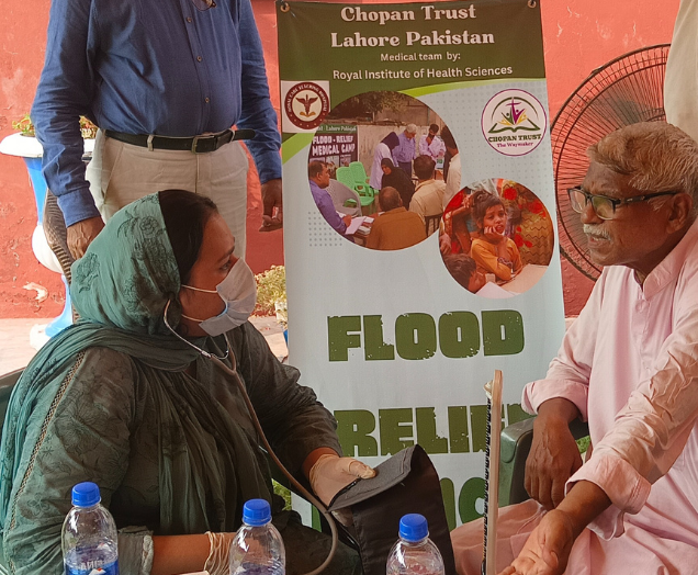 Healing Hands in Sialkot: A Free Medical Camp for Flood-Affected Families